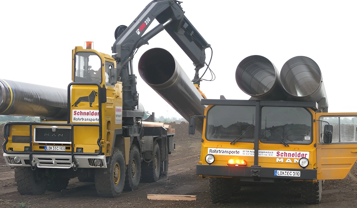 Team von Schneider Rohrtransporte